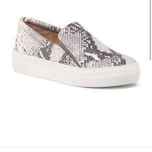 Vince Camuto Snakeskin Slip-Ons